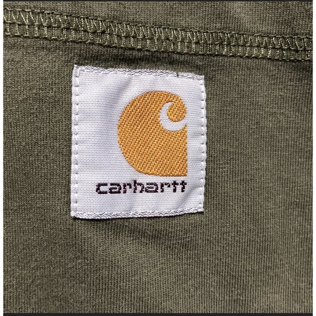 carhartt(カーハート)の希少 カーハート ビックサイズ ポケット ロゴタグ 半袖 Tシャツ 3XLサイズ メンズのトップス(Tシャツ/カットソー(半袖/袖なし))の商品写真