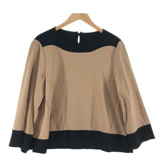 レリアン(leilian)の〇〇Leilian レリアン レディース カットソー サイズ13+ ベージュ(Tシャツ(長袖/七分))