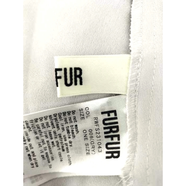 fur fur(ファーファー)のfurfur(ファーファー) ダブルトリミングヘムスカート レディース スカート レディースのスカート(その他)の商品写真