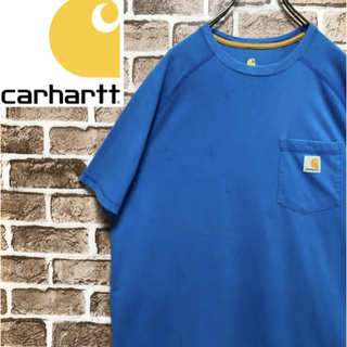 カーハート(carhartt)の希少 カーハート ビックサイズ ポケット ロゴタグ 半袖 Tシャツ XLサイズ(Tシャツ/カットソー(半袖/袖なし))