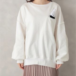 オリーブデオリーブ(OLIVEdesOLIVE)の【2/15まで出品】OLIVEdesOLIVE miffyスウェットプルオーバー(トレーナー/スウェット)