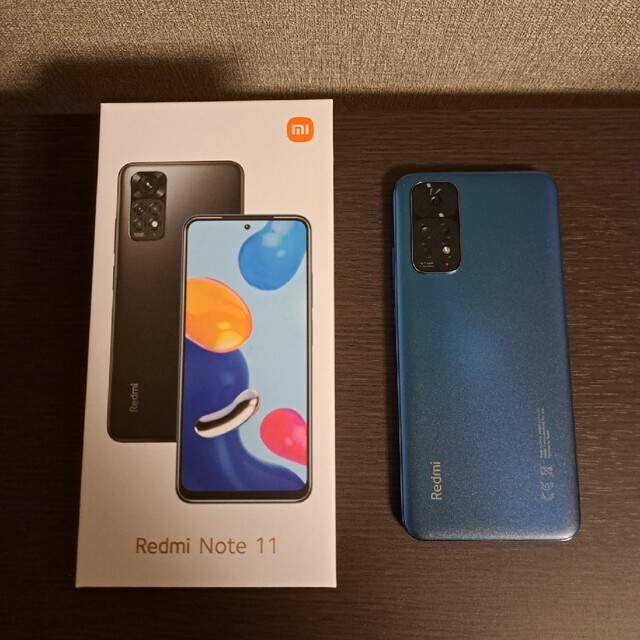 Redmi Note 11 Twilight Blue スマホ/家電/カメラのスマートフォン/携帯電話(スマートフォン本体)の商品写真