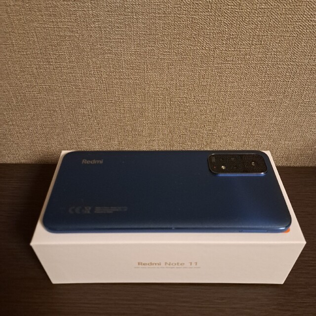 Redmi Note 11 Twilight Blue スマホ/家電/カメラのスマートフォン/携帯電話(スマートフォン本体)の商品写真