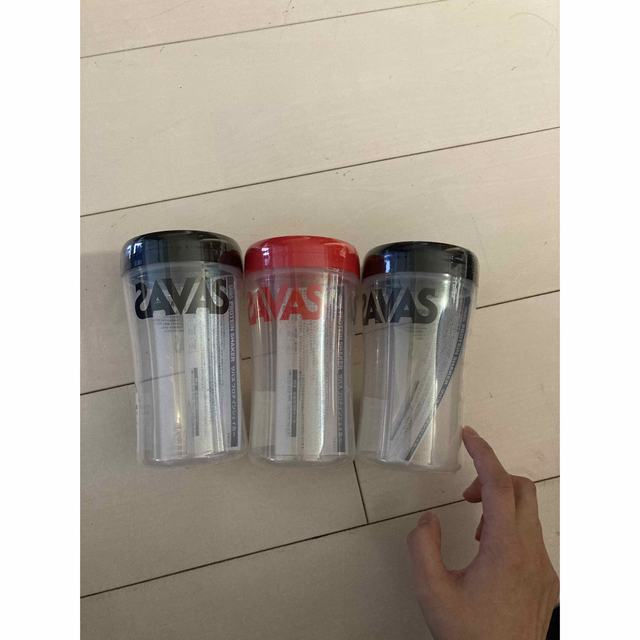 SAVAS(ザバス)のザバス プロテイン シェイカー 500ml 食品/飲料/酒の健康食品(プロテイン)の商品写真