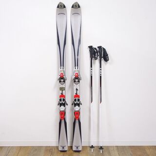 サロモン(SALOMON)のサロモン SALOMON カービング スキー axecloeaver 10 152cm ビンディング 900S LEKIストック セット スキー板 アウトドア(板)