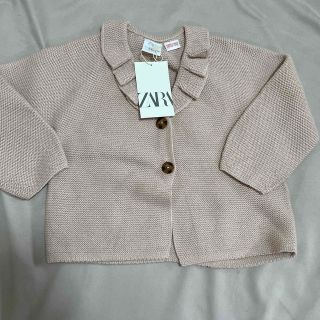 ザラキッズ(ZARA KIDS)のZARA ピンクニット(カーディガン)