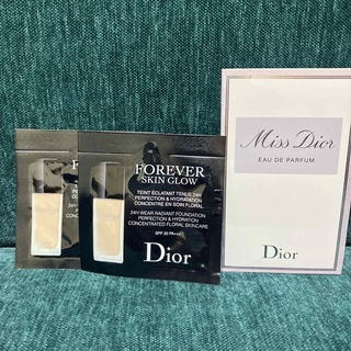 ディオール(Dior)のDior 香水MissDiorとリキッドファンデーションサンプル(サンプル/トライアルキット)