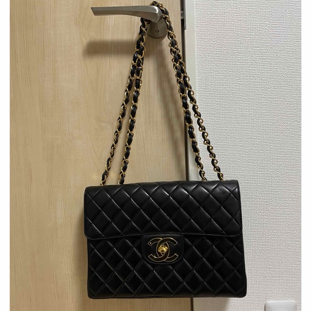 激安正規品 CHANEL ダブルチェー 超美品 シングルフラップ 30 デカマトラッセ CHANEL - ポーチ 激安正規品 CHANEL ダブルチェー 超美品 シングルフラップ 30 デカマトラッセ CHANEL - ポーチ