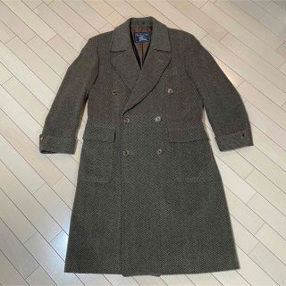 バーバリー(BURBERRY)のバーバリー　ダブルチェスターウールコート　美品(チェスターコート)