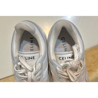 celine - Celine 白 スニーカー 23 箱付き GINZASIXで購入の通販 by