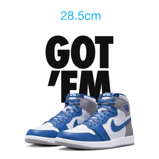 28.5 Air Jordan1 Retro High OG True Blue