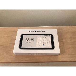 サムスン(SAMSUNG)のGalaxy 5G Mobile Wi-Fi SCR01 UQ WiMAX(その他)