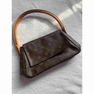 ルイヴィトン(LOUIS VUITTON)のルイ・ヴィトン モノグラム  ミニ ルーピング(ハンドバッグ)