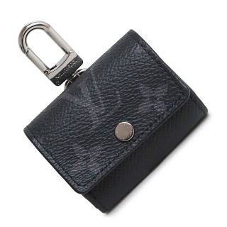 ルイヴィトン(LOUIS VUITTON)のルイ ヴィトン LV イヤホン ポーチ モノグラムエクリプス タイガ レザー ブラック 黒 M00341 箱付1 LOUIS VUITTON（未使用　展示品）(その他)