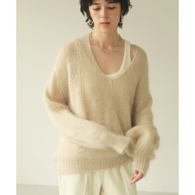 beige knit