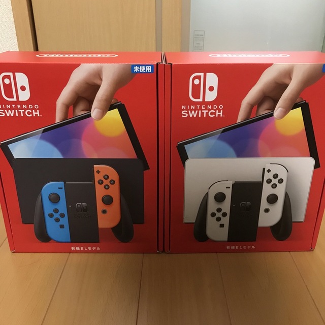 ※Nintendo 任天堂スイッチ本体　有機ELモデル　2台セット