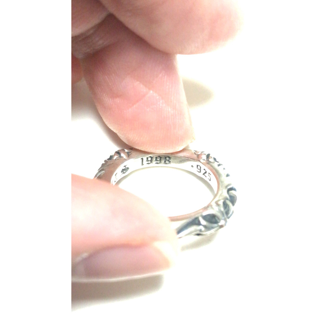 CHOROME HEARTS SBT BAND RING 15号