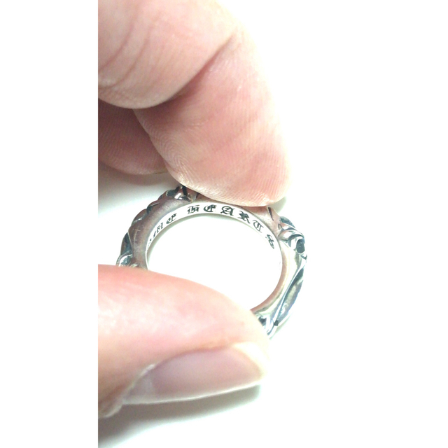 CHOROME HEARTS SBT BAND RING 15号