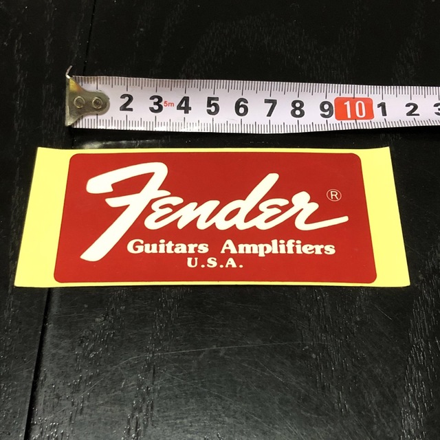 フェンダー　ステッカー　Fender amp  楽器のギター(その他)の商品写真