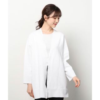 ビューティアンドユースユナイテッドアローズ(BEAUTY&YOUTH UNITED ARROWS)の新品タグ付き　BY コットンミラノリブ ワイド カーディガン -ウォッシャブル-(カーディガン)