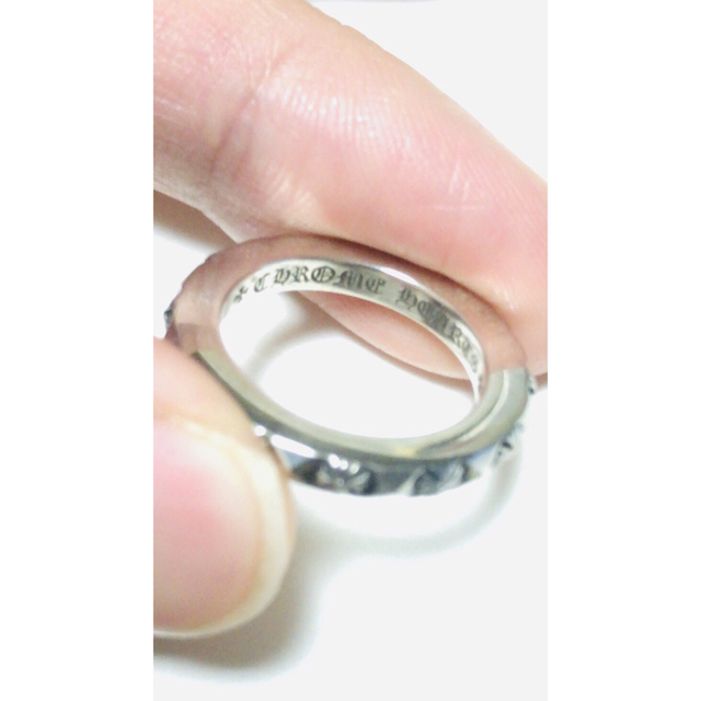 Chrome Hearts(クロムハーツ)のCHOROME HEARTS TRUE FUCKING PANK RING15号 メンズのアクセサリー(リング(指輪))の商品写真