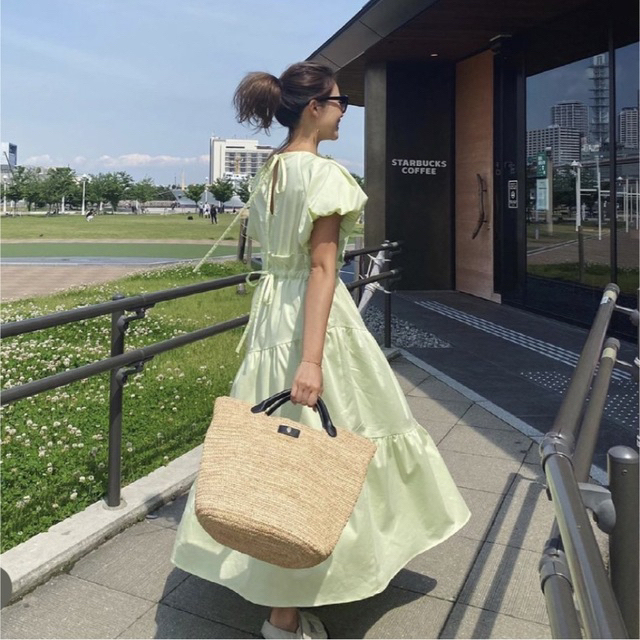 完売モデル/極美品☆ロージーモンスター ライムミルフィーユギャザー