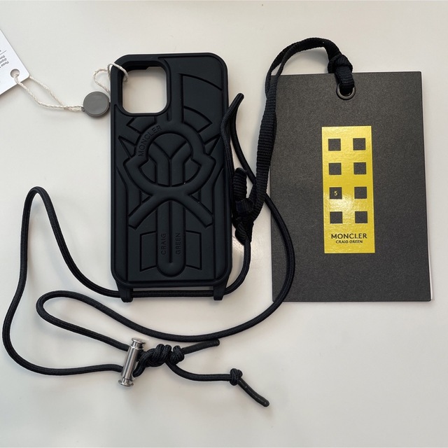 MONCLER(モンクレール)の新品未使用 MONCLER iPhone12ケース スマホ/家電/カメラのスマホアクセサリー(iPhoneケース)の商品写真