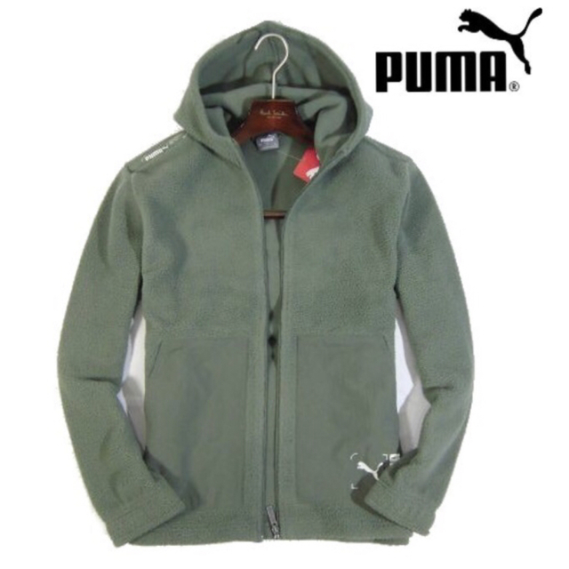 新品 大きいサイズ  PUMA モダンスポーツフルジップパーカー ピーコート