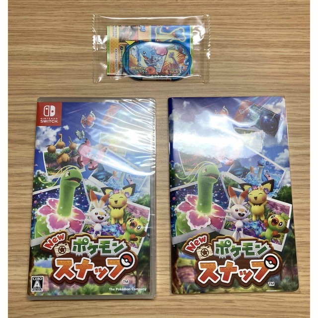 【未開封】Switchソフト New ポケモンスナップ 早期購入特典付き エンタメ/ホビーのゲームソフト/ゲーム機本体(家庭用ゲームソフト)の商品写真