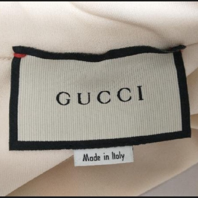 Gucci(グッチ)のGUCCI　フリル　リボン　ワンピース レディースのワンピース(ロングワンピース/マキシワンピース)の商品写真