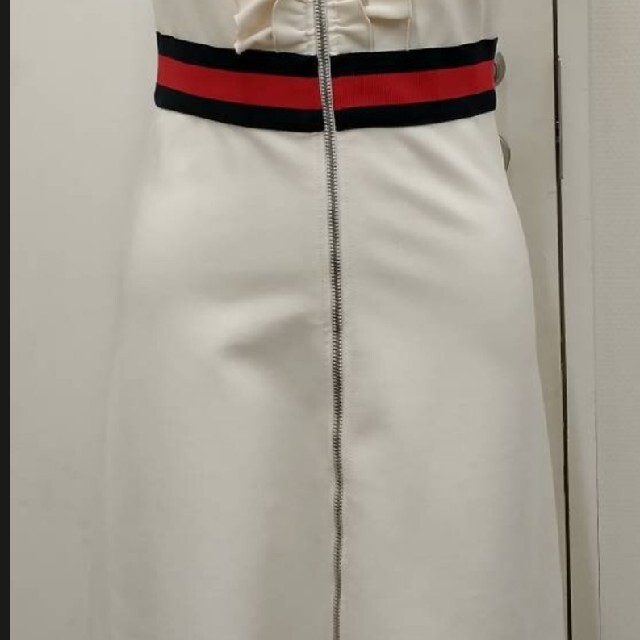 GUCCI フリル リボン ワンピース