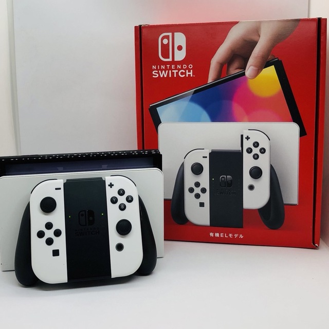 Nintendo Switch - 有機ELモデル Switch本体セット(ホワイト)の通販