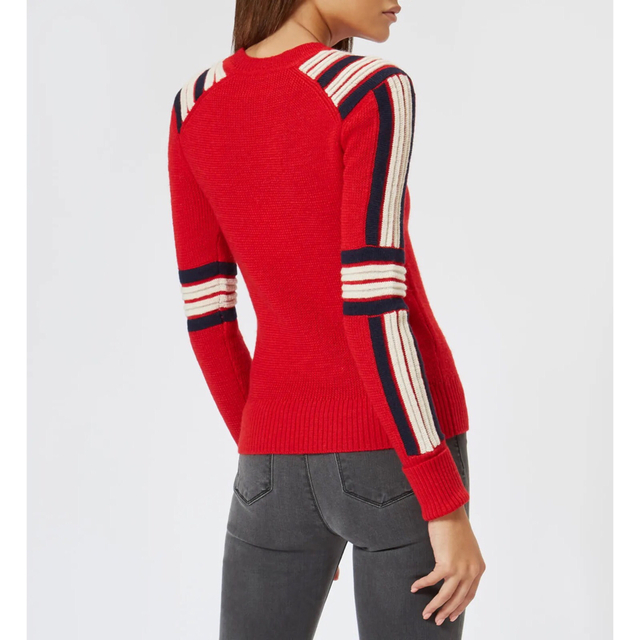 Isabel Marant(イザベルマラン)のIsabel Marant Wool Sweater 赤いセーター 新品、未使用 レディースのトップス(ニット/セーター)の商品写真