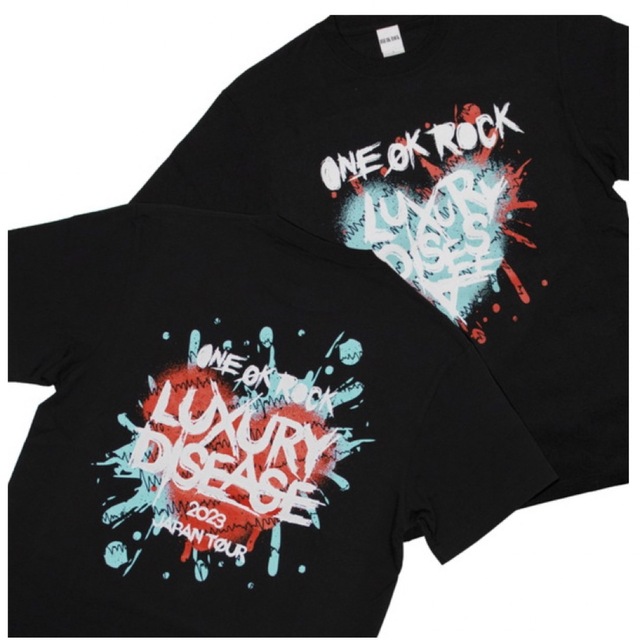 ONE OK ROCK 2023 Tシャツ-D ハートL