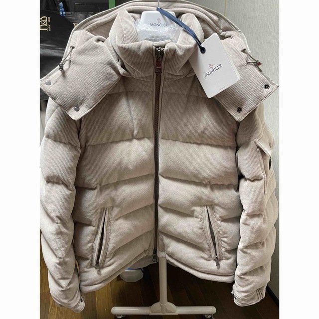 訳あり moncler パーカー ブラック ナイロン Lサイズ