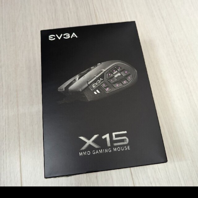 【美品】EVGA X15 MMO GAMING MOUSE　ゲーミングマウス