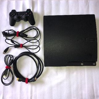 プレイステーション3(PlayStation3)のPS3 プレステ3本体 中古 箱・各種コード・コントローラー付(家庭用ゲーム機本体)