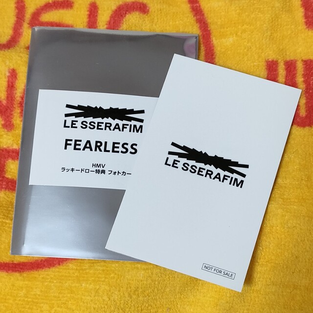 LESSERAFIM FEARLESS  HMVラキドロ チェウォン