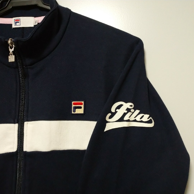 FILA(フィラ)のFILA レナウン ファスナー ジップ トレーナー レディースのトップス(トレーナー/スウェット)の商品写真