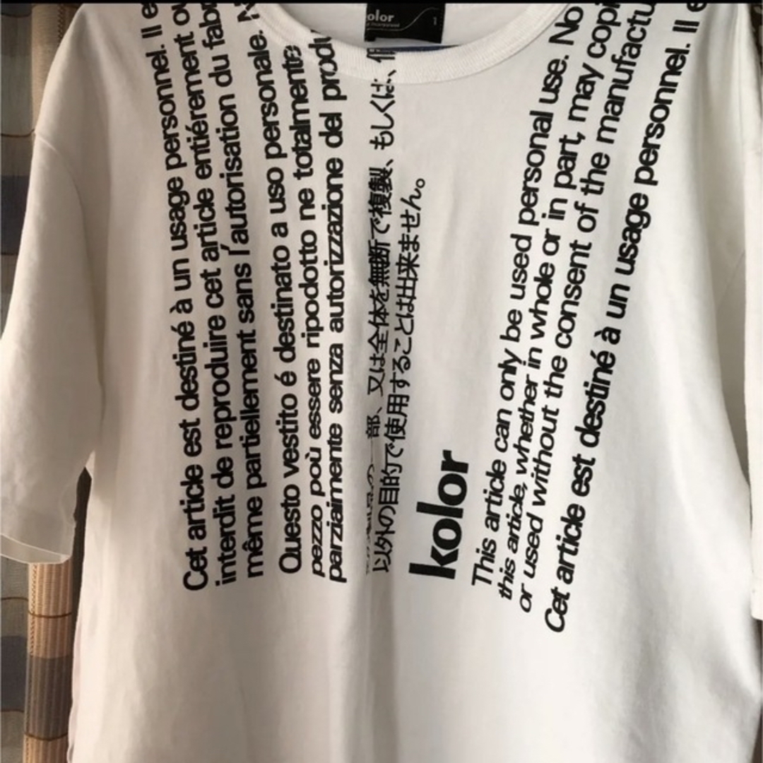 年末のプロモーション特価! kolor 20ss Tシャツ - vidaclube.com.br