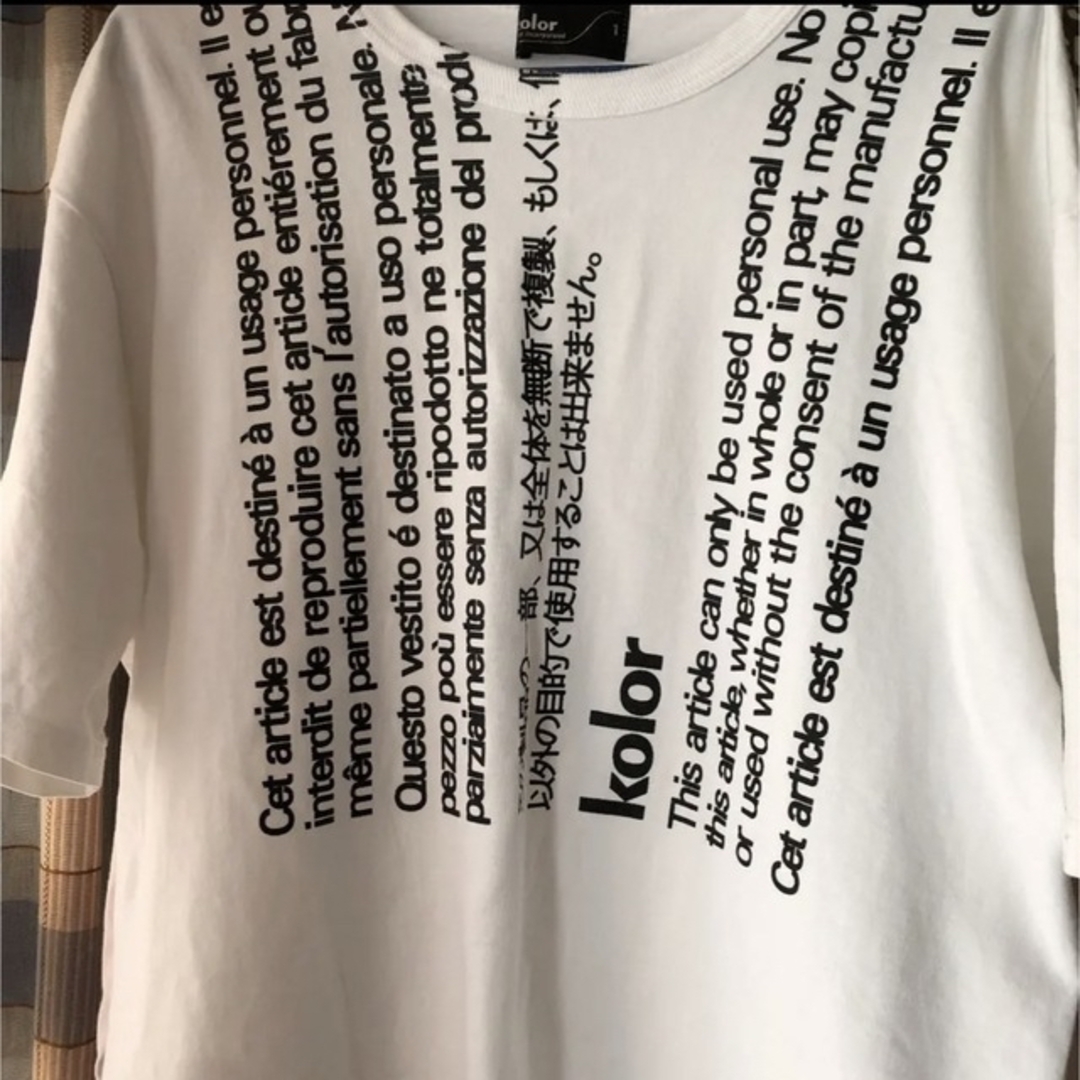 kolor 20ss tシャツ　サイズ1