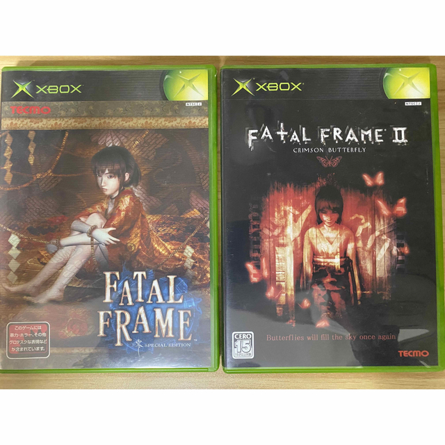 Xbox(エックスボックス)のXBOX FATAL FRAME 1&2 セット （零 1&2） エンタメ/ホビーのゲームソフト/ゲーム機本体(家庭用ゲームソフト)の商品写真