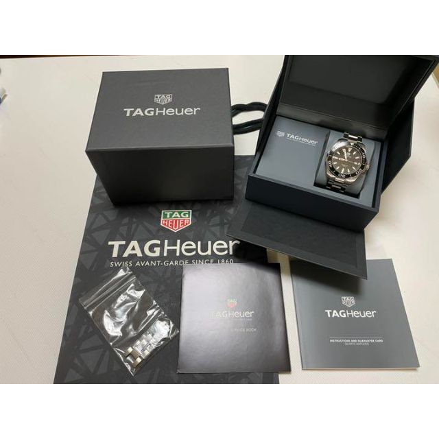 都内で Heuer TAG - 腕時計 アクアレーサー 【ほぼ未使用！】タグ