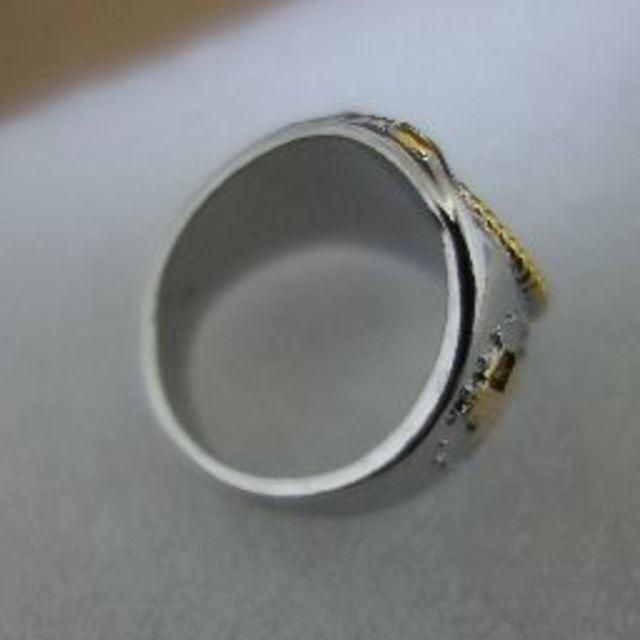 イーグル 鷲 アメリカンイーグル アメリカ 合衆国 リング 指輪 16号 メンズのアクセサリー(リング(指輪))の商品写真