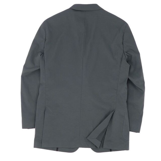 美品 ヒューゴボス HUGO BOSS セットアップ スーツ シングル テーラードジャケット スラックスパンツ ジャージー メンズ 50(L相当) グレー