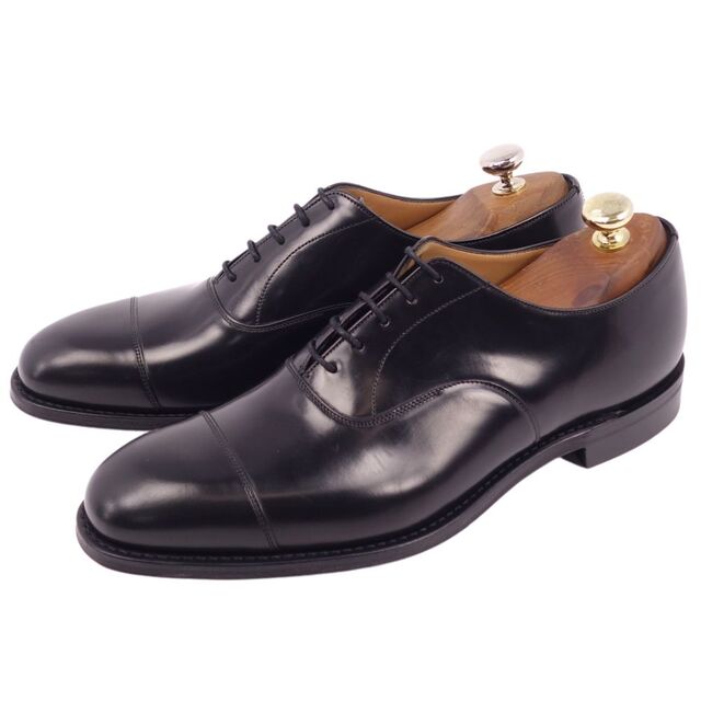 未使用 チャーチ Church's シューズ レザーシューズ コンサル Consul R オックスフォード ビジネスシューズ 革靴 メンズ  90F(28cm相当) ブラック