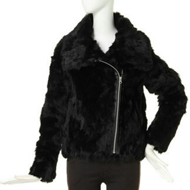 MURUA(ムルーア)のラビットファーライダース レディースのジャケット/アウター(毛皮/ファーコート)の商品写真