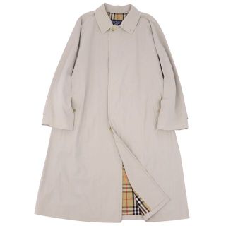 バーバリー(BURBERRY)の美品 Vintage バーバリー Burberrys コート ステンカラーコート バルマカーンコート メンズ アウター 古着 96-180(LL相当) ベージュ(ステンカラーコート)