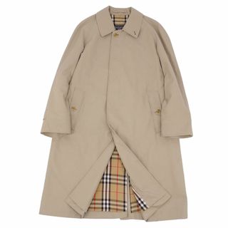 バーバリー(BURBERRY)のVintage バーバリー Burberrys コート ステンカラーコート バルマカーンコート メンズ 英国製 アウター 古着 46(S相当) ベージュカーキ(ステンカラーコート)