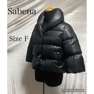 Sabena ショートダウンジャケット　コート　ダークネイビー　サイズF